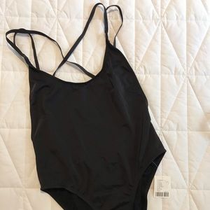URBAN OUTFITTERS BLACK SWIMSUIT